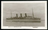 Photographed by William Robertson of Gourock, Scotland. Possibly the Empress of Asia on her sea trials.